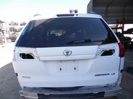 2008 Toyota Sienna LE White 3.5L AT 2WD #Z24689